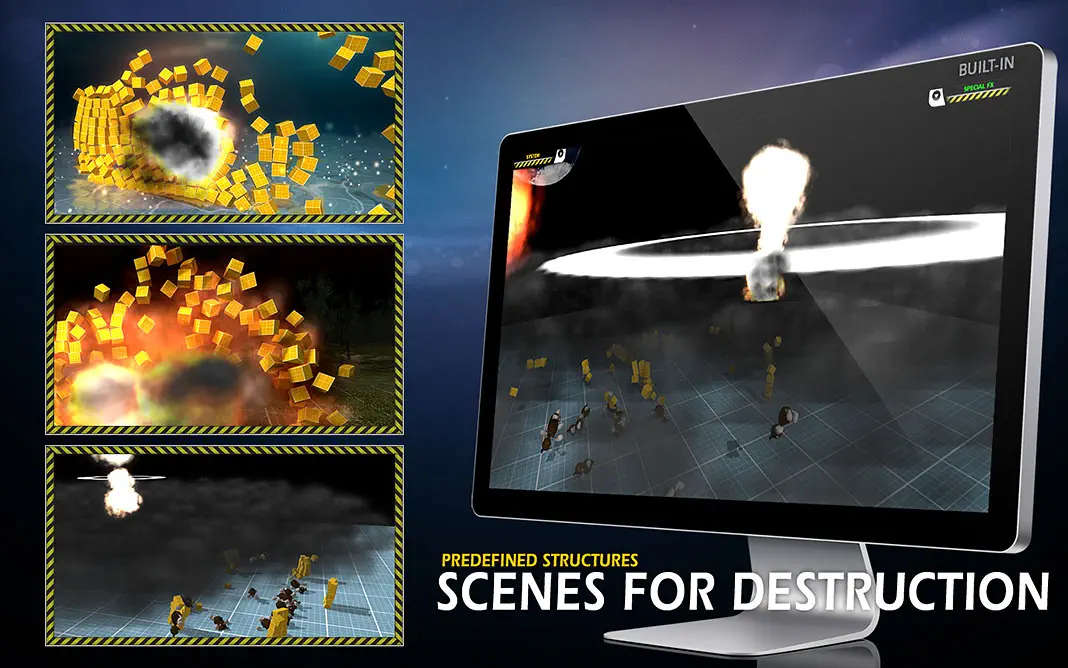 Demolition Physics: Pre-defined Scenes for Destruction - Screenshot #2