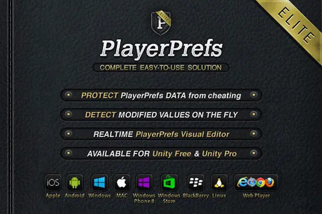 UI/UX: PlayerPrefs Elite: Plugin for Unity 3D